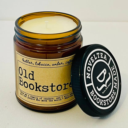 Old Bookstore - Leather & Coffee Scented Candle