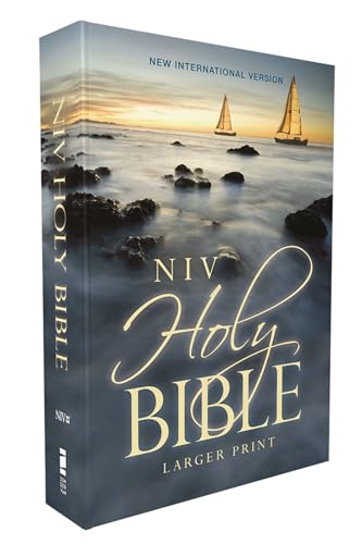 Niv, Holy Bible, Larger Print, Economy Edition, Paperback, Blue, Comfort Print: (Affordable Bible for New Believers, Outreach, Evangelism, and Church