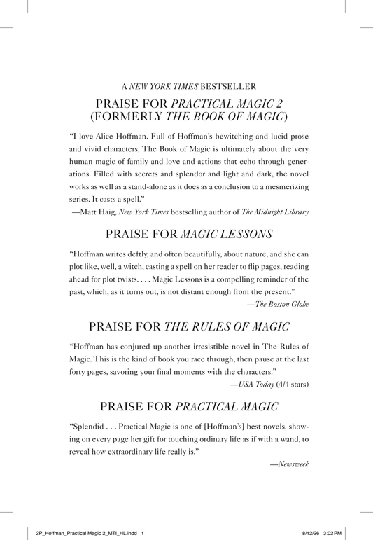 Practical Magic 2 (Media Tie-In)