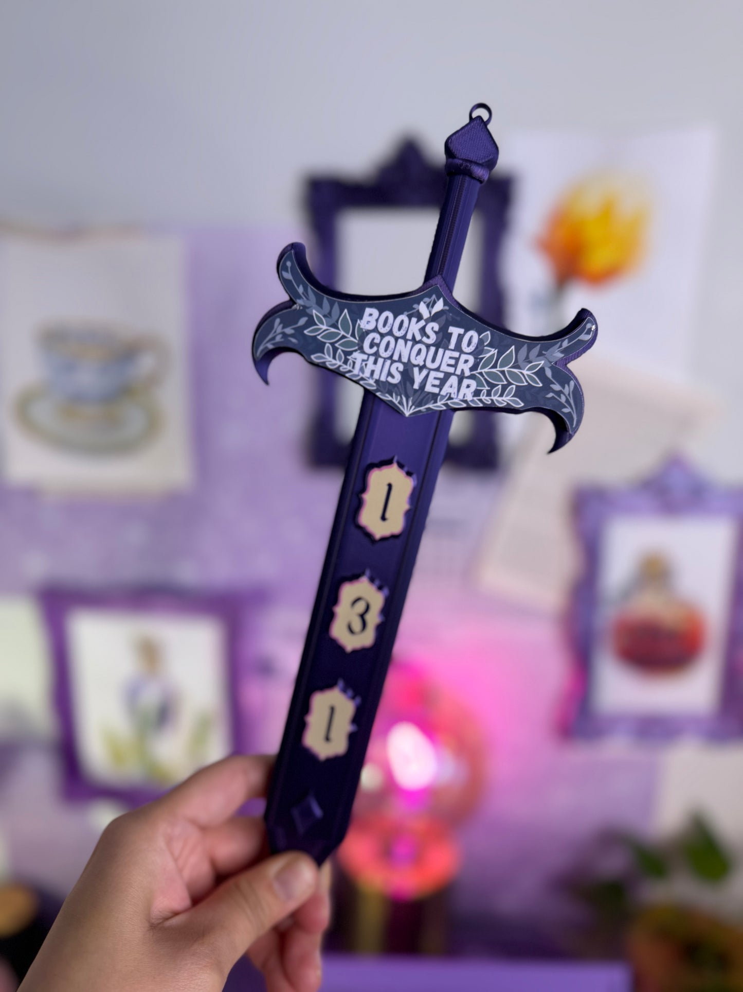 Book counter Sword