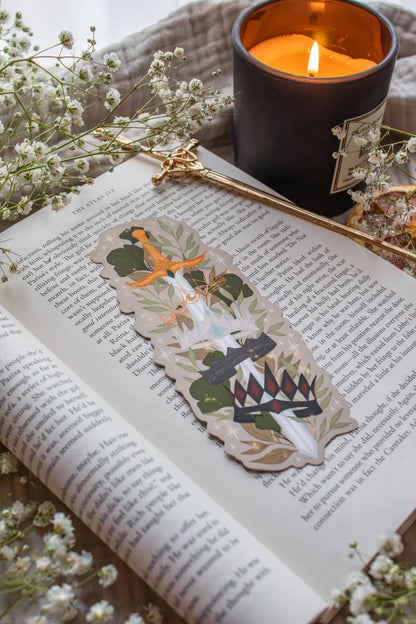 Emarion Crown Sword Die-Cut Bookmark | Everflame