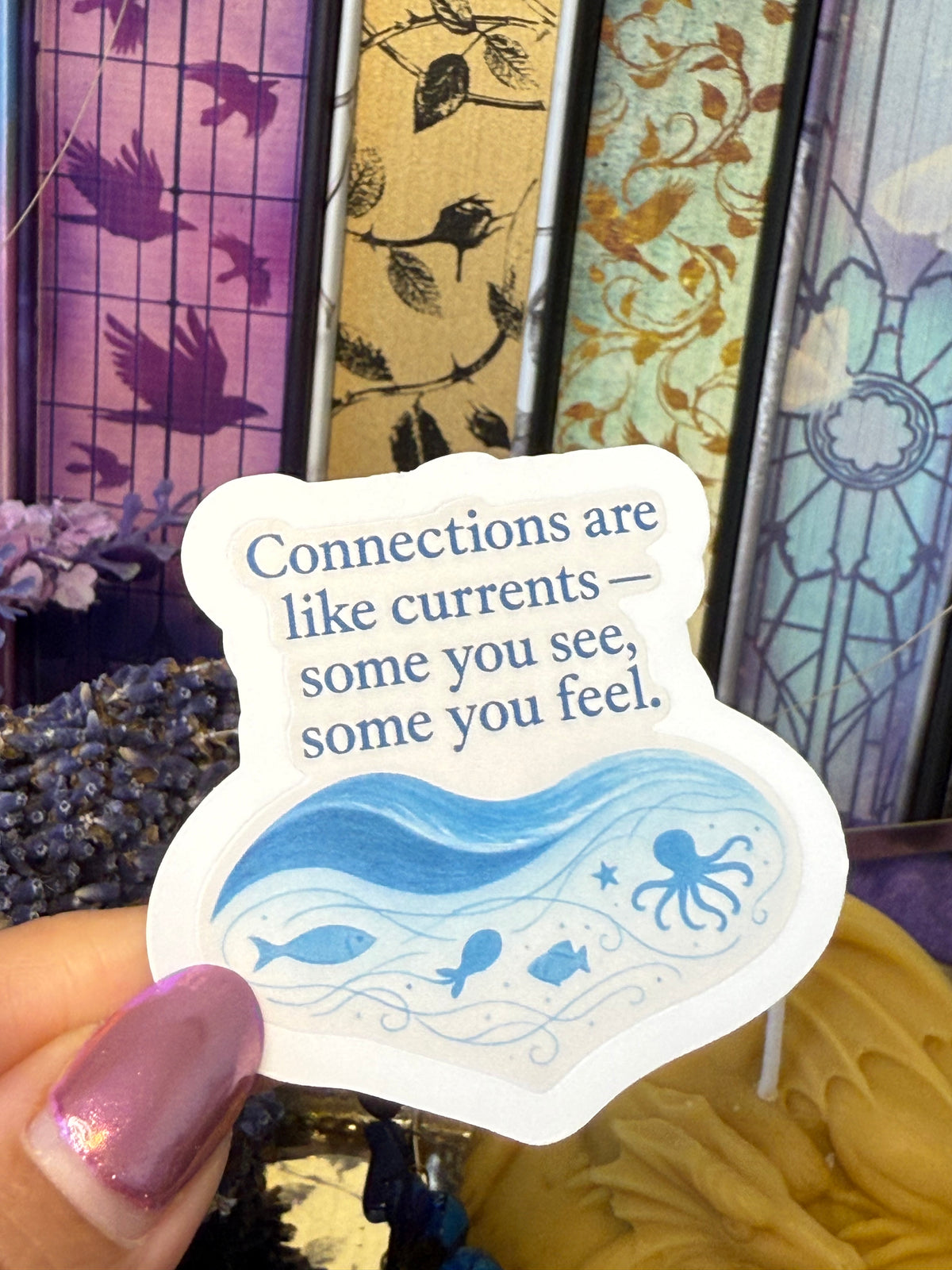 Currents sticker