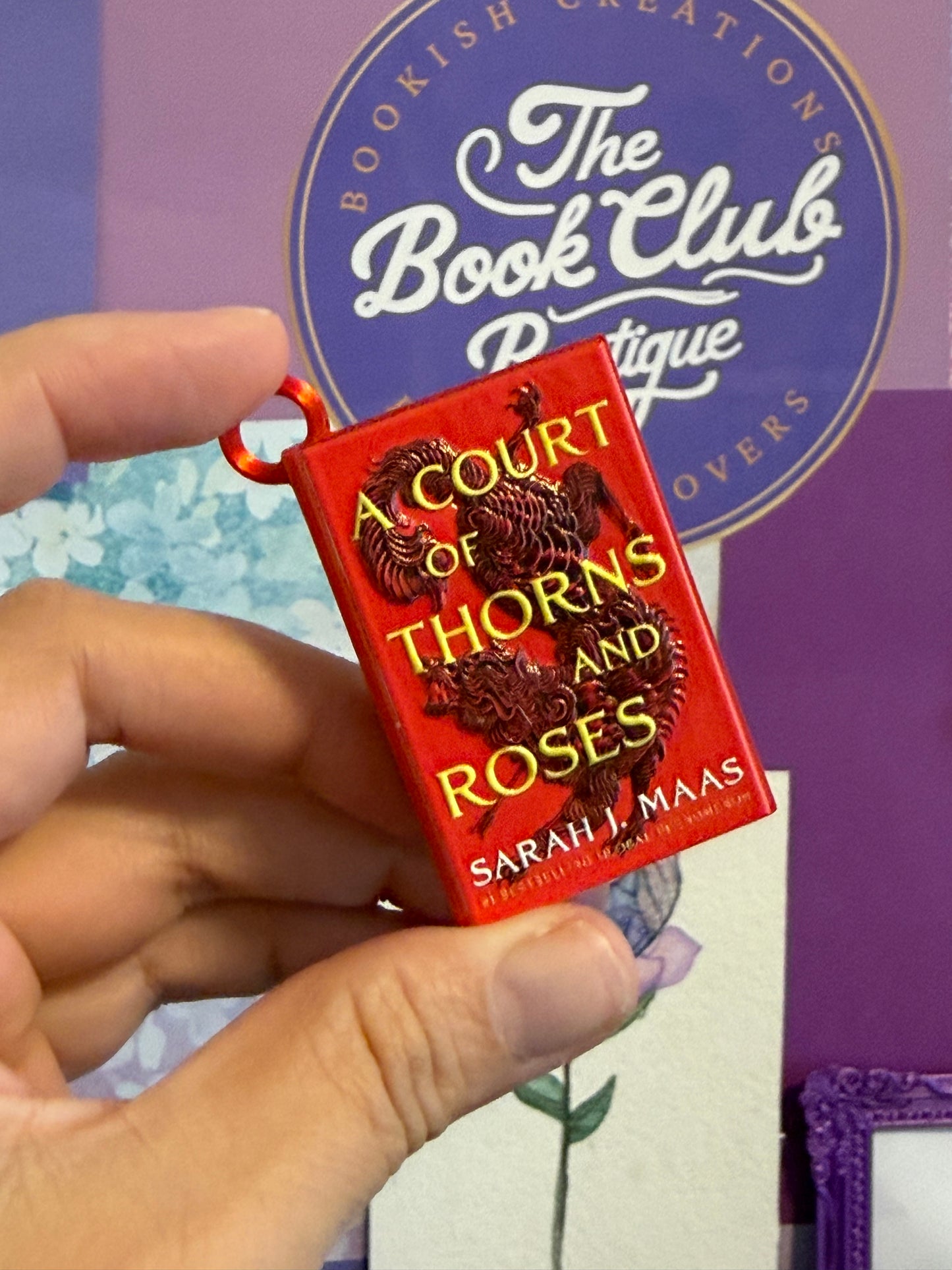 Book charm
