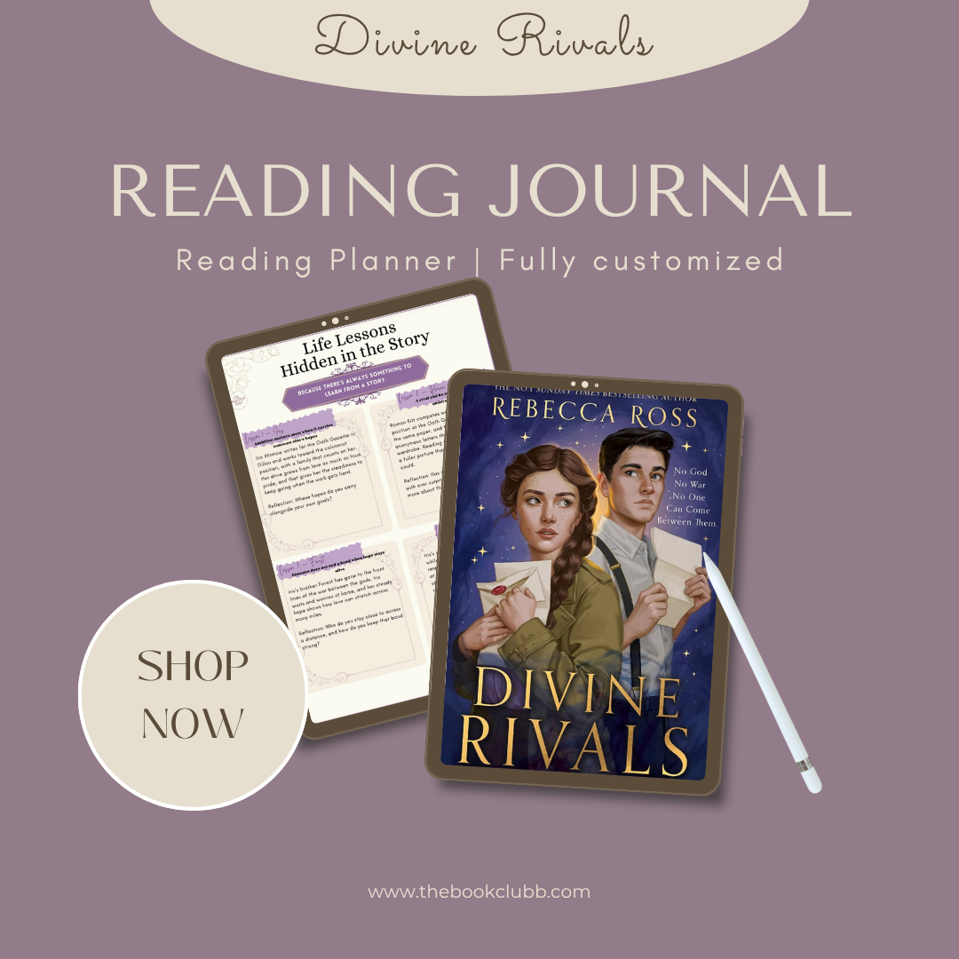 Divine Rivals Reading Journal – Printable Digital Book Companion & Tracker (PDF)