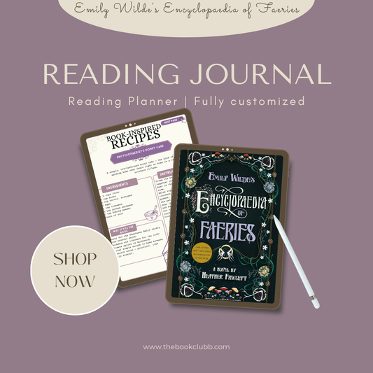 Emily Wilde's Encyclopaedia of Faeries Reading Journal – Printable Digital Book Tracker (PDF)