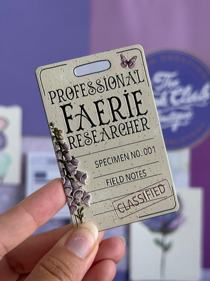 Professional faerie researcher badge