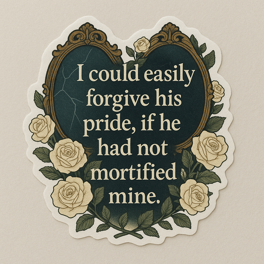 I could easily forgive his pride sticker