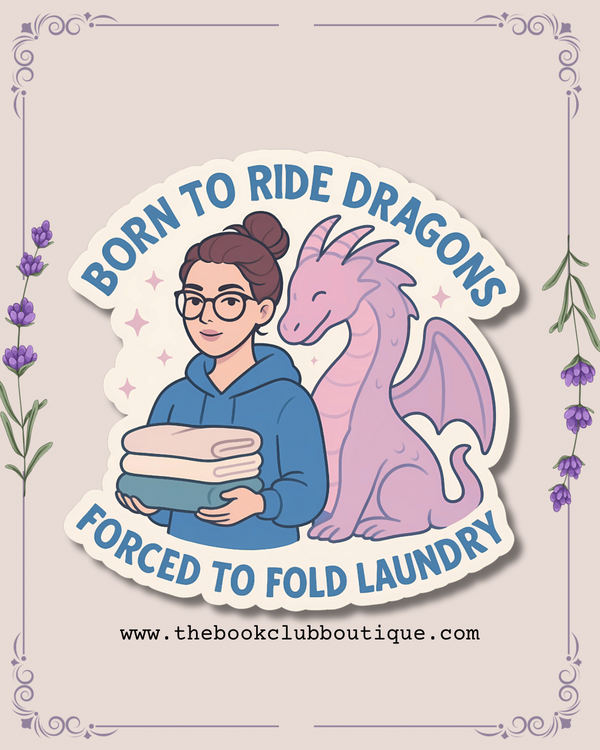 Born to ride dragons sticker