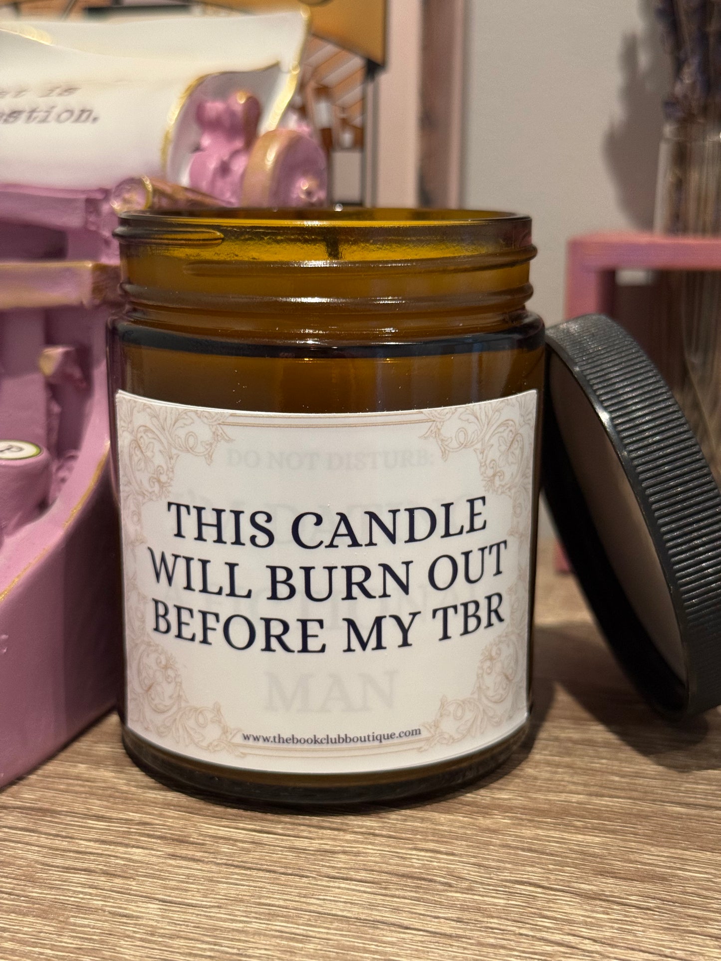 Old Bookstore - Leather & Coffee Scented Candle