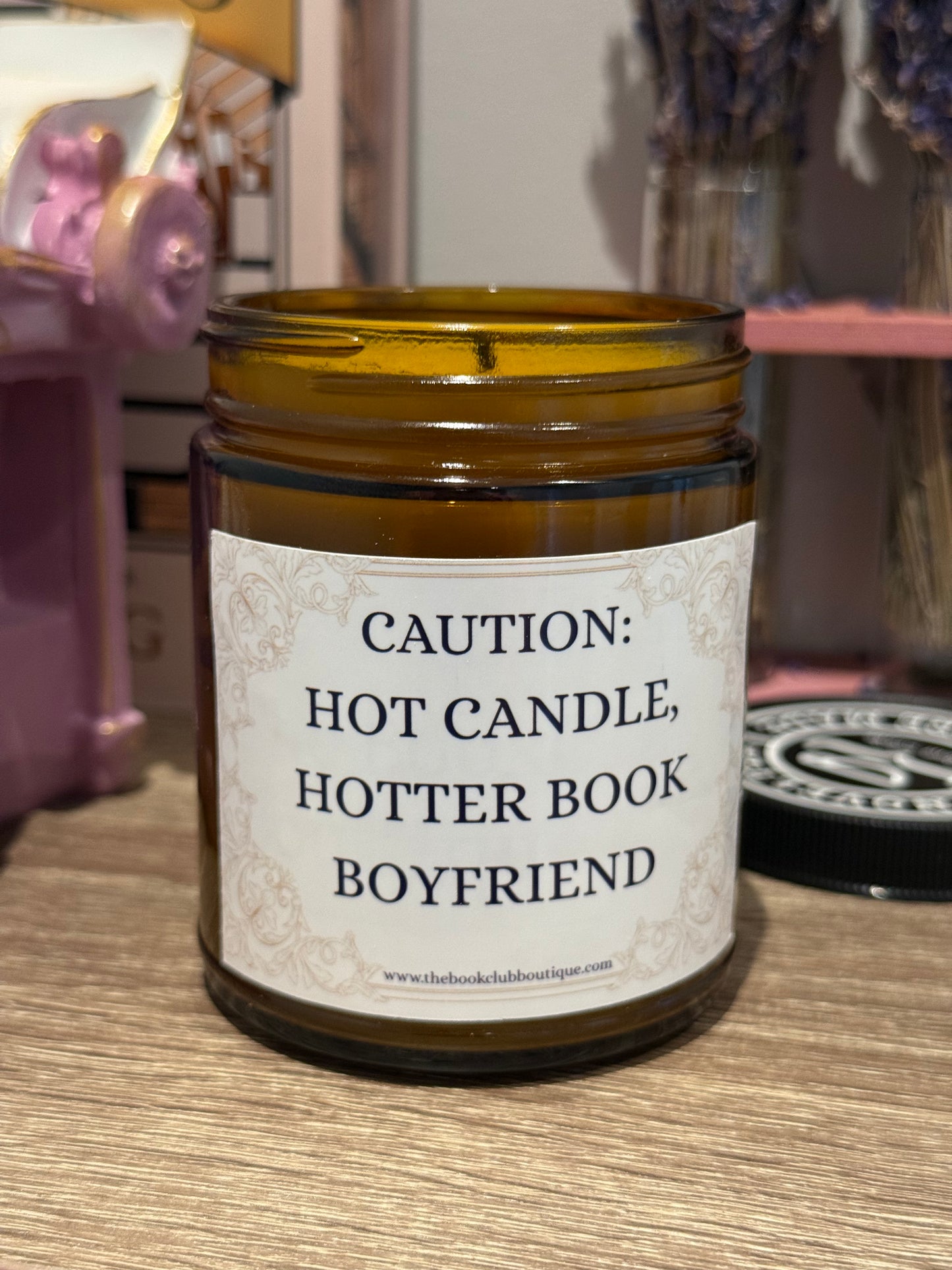 Old Bookstore - Leather & Coffee Scented Candle