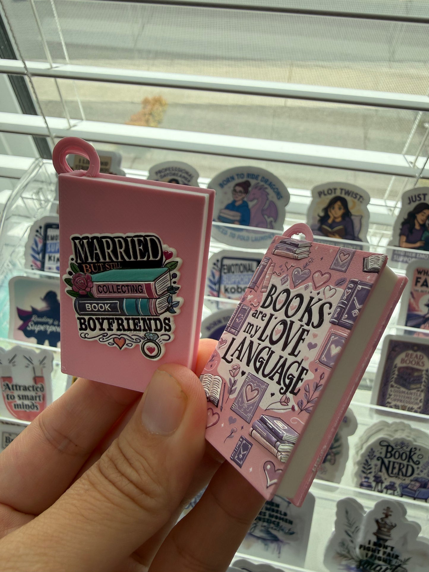 Book charm