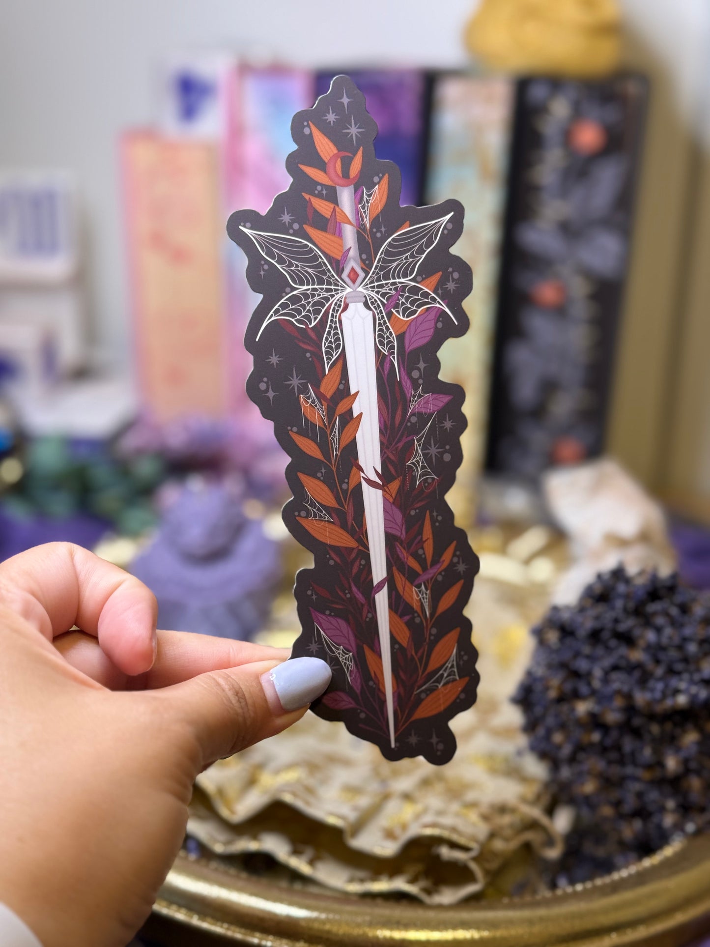 Autumn / Halloween Die-Cut Bookmarks
