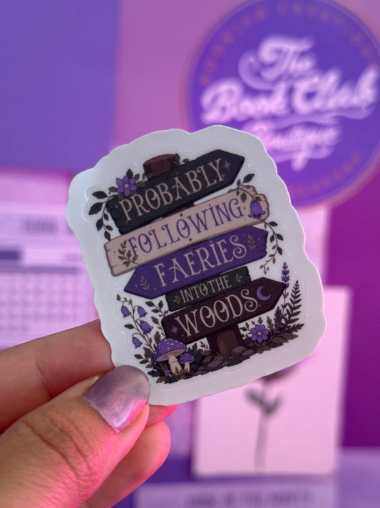 Emily Wilde Inspired Sticker Set of 6 | Faerie Scholar Collection