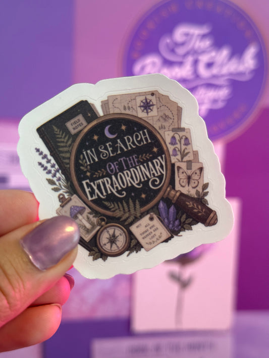In Search of the Extraordinary Sticker | Emily Wilde Inspired