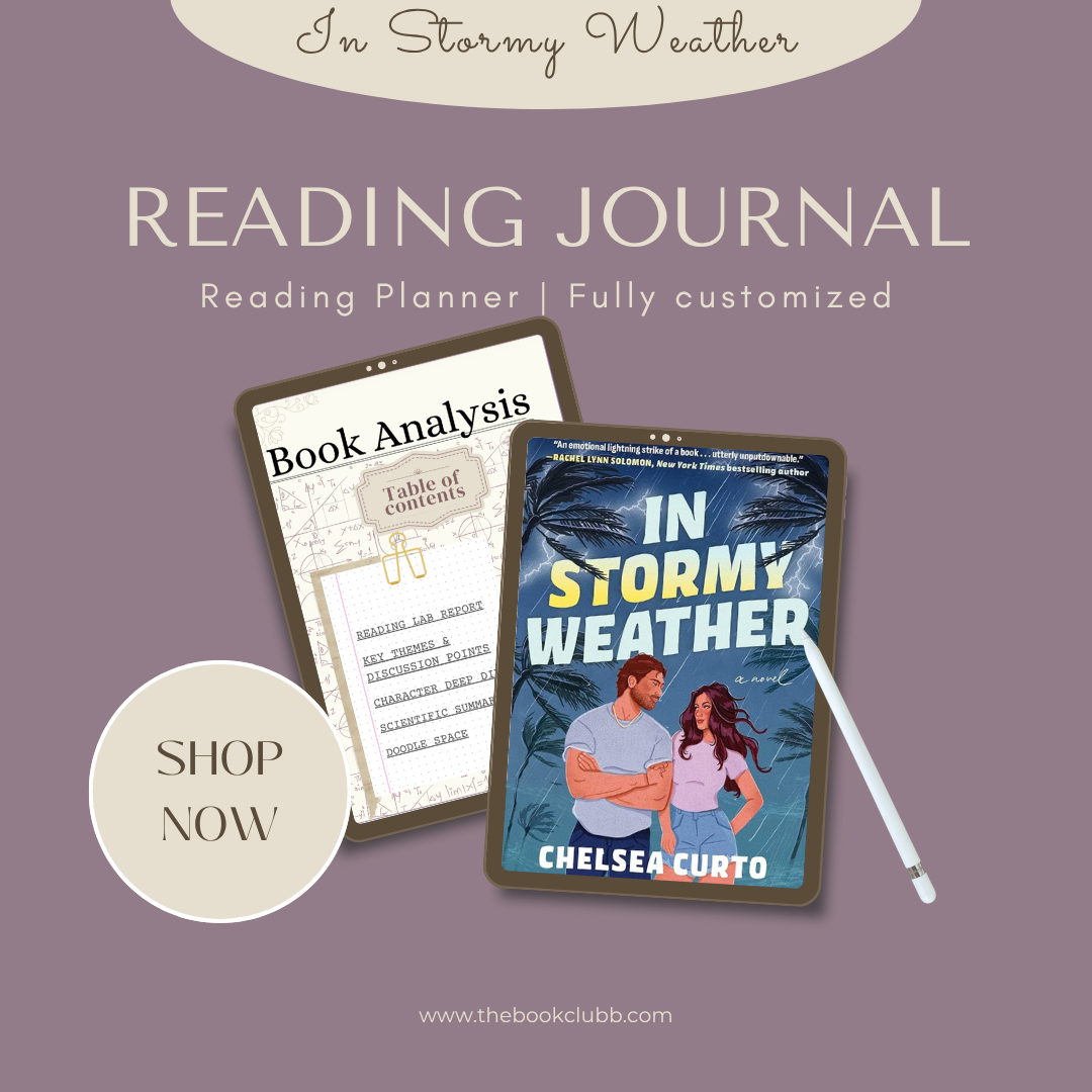 In Stormy Weather Reading Journal – Printable Digital Book Companion & Tracker (PDF)