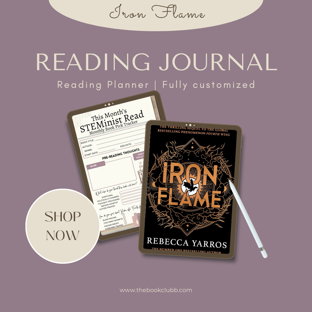 Iron Flame Reading Journal – Printable Digital Book Companion & Tracker (PDF)