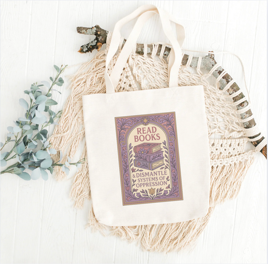 Dismantle systems of oppression Tote Bag