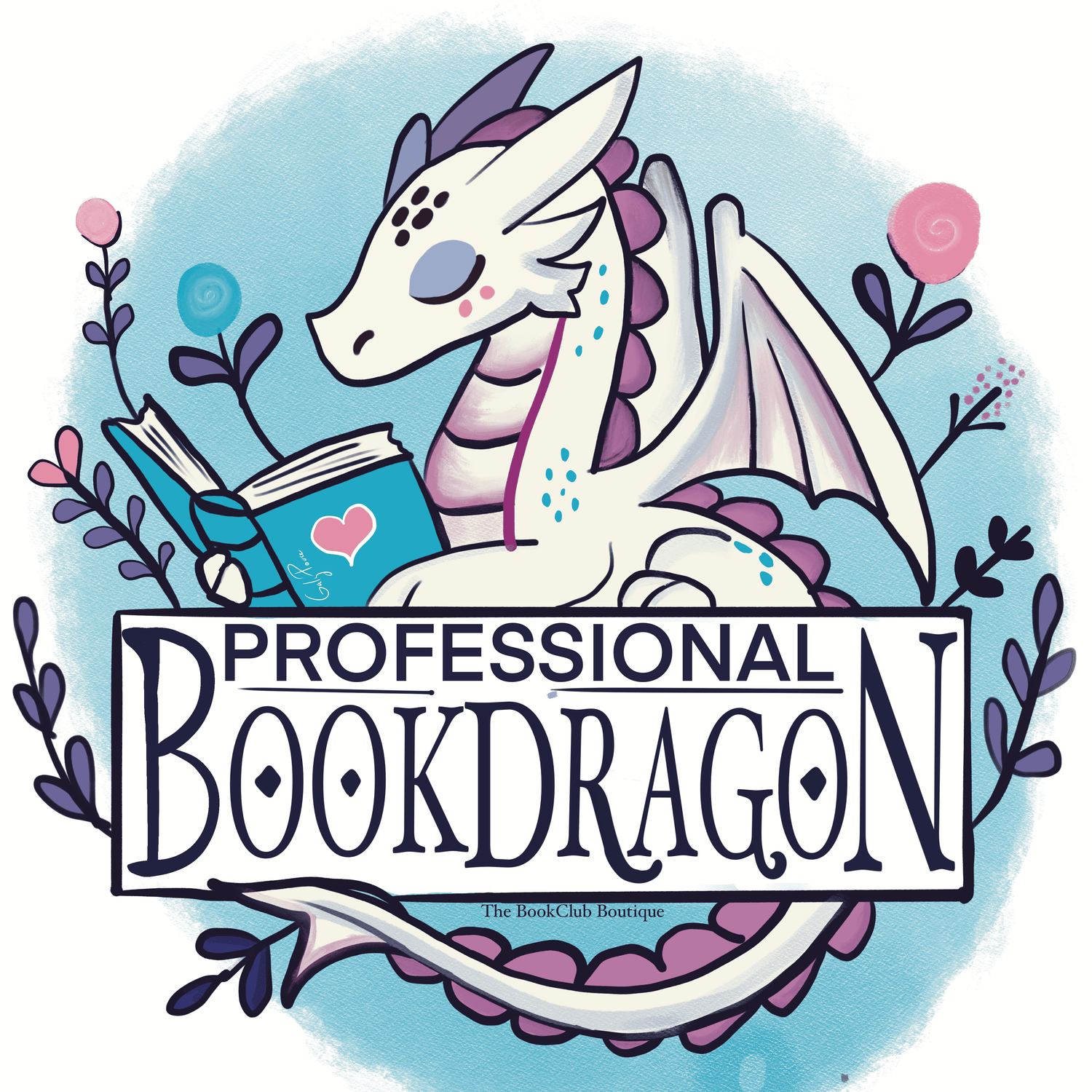 book dragon book sticker 