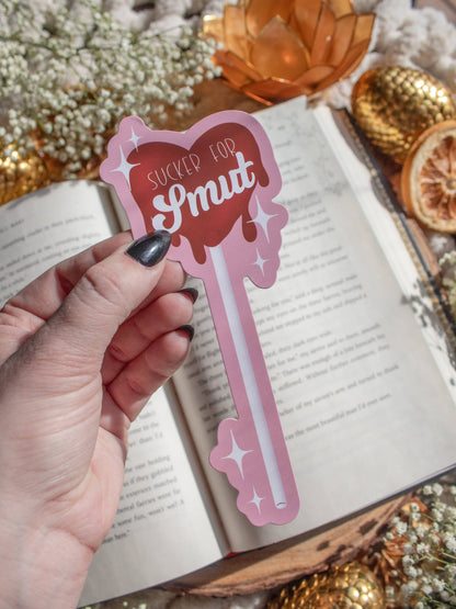 Sucker for Smut Bookmark | Soft Touch