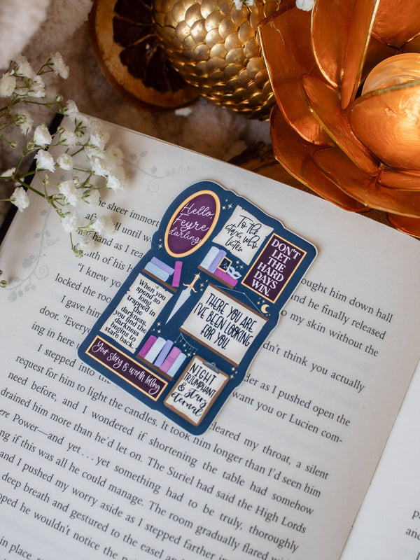 ACOTAR Quote Wall Vinyl Sticker | ACOTAR