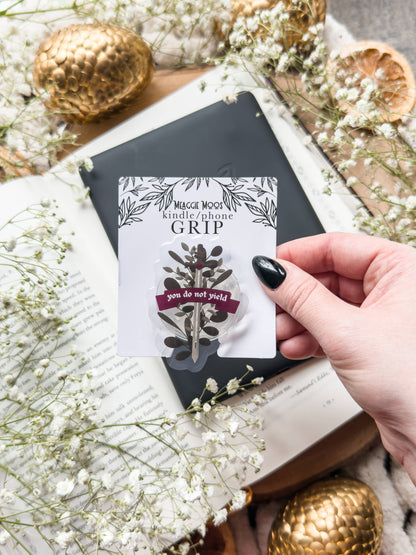 Throne of Glass You Do Not Yield Kindle / Phone Grip