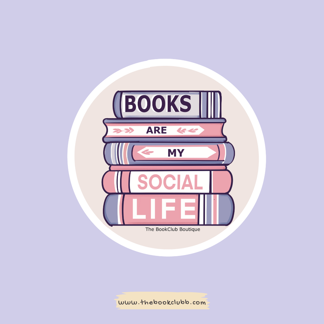 Books are my social life sticker