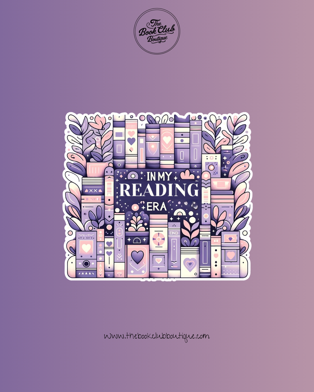 In my reading era sticker